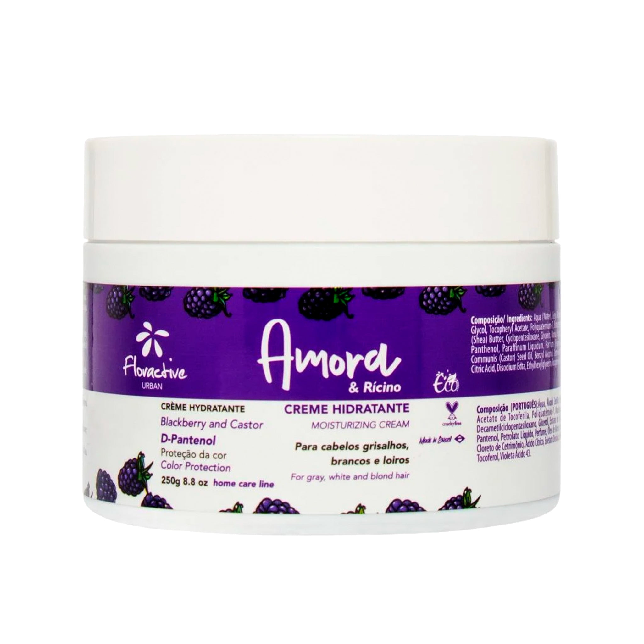 Blackberry & Castor Mask: for Grey, White and Blonde Hair