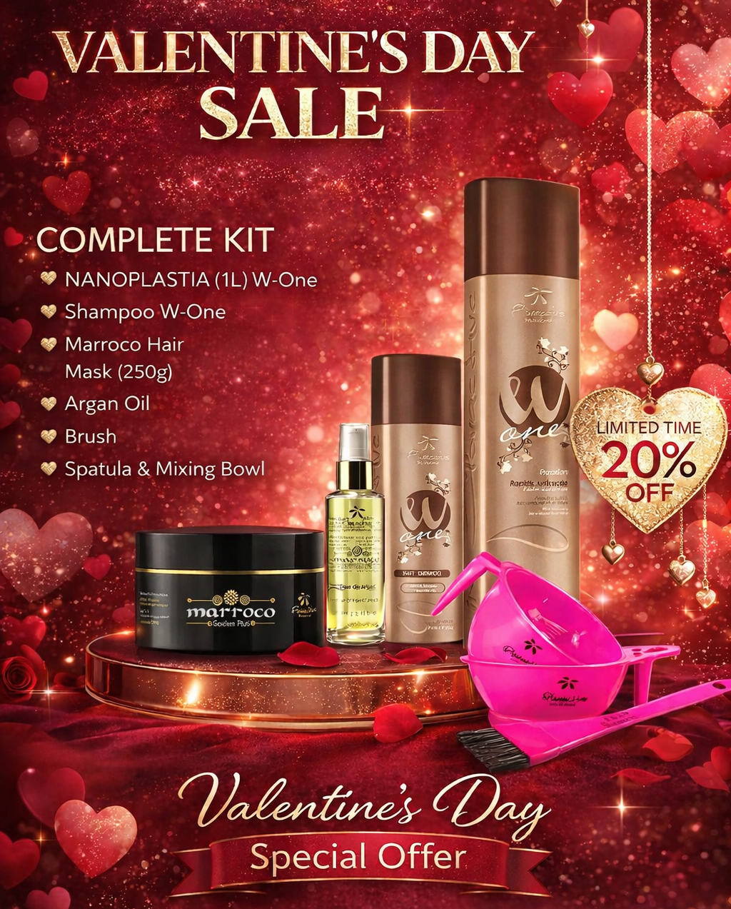 Valentine’s Day Special Offer Kit  (Free Shipping)