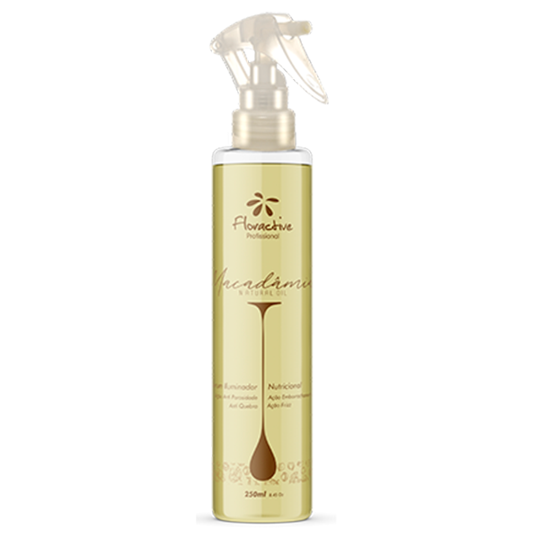 Macadamia Fluid – Leave-In for Smoothness & Shine ( before brushing)